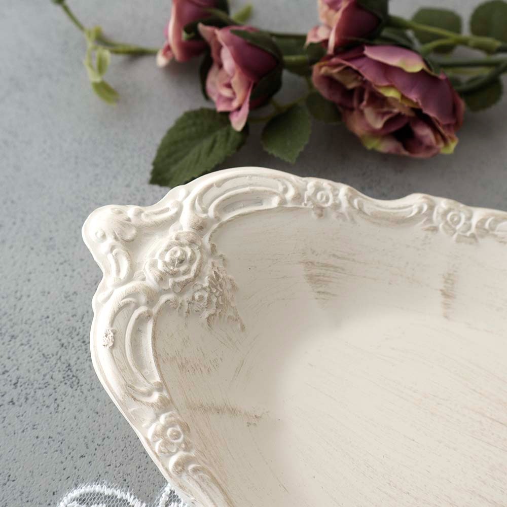 楽天市場】トレー アイボリー ゴールド おしゃれ クラッシック