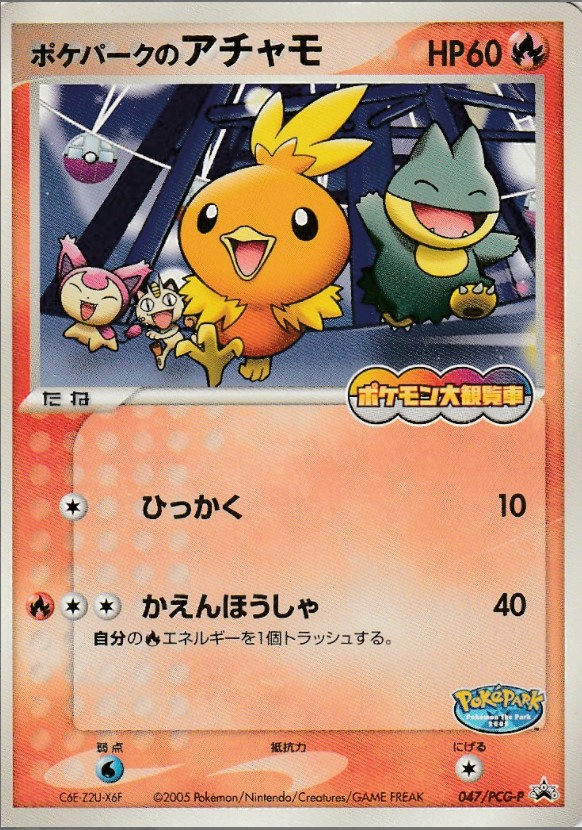 ポケパークのアチャモ 「ポケパーク＜ポケモン大観覧車