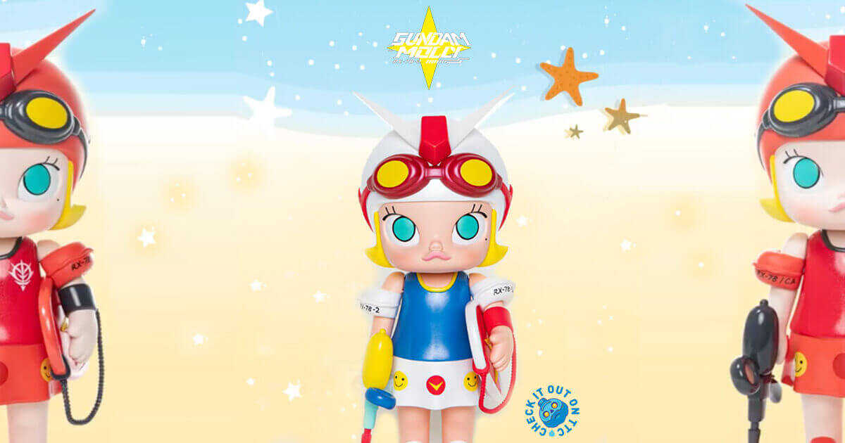 Gundam Molly by Kenny Wong x Bandai Namco x POP MART - The Toy
