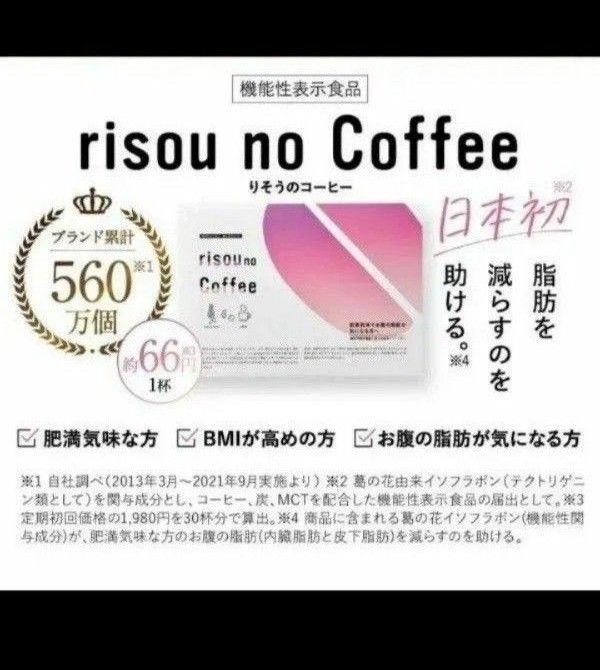 2024 6購入【新品未開封】りそうのコーヒー risou no Coffee 理想の