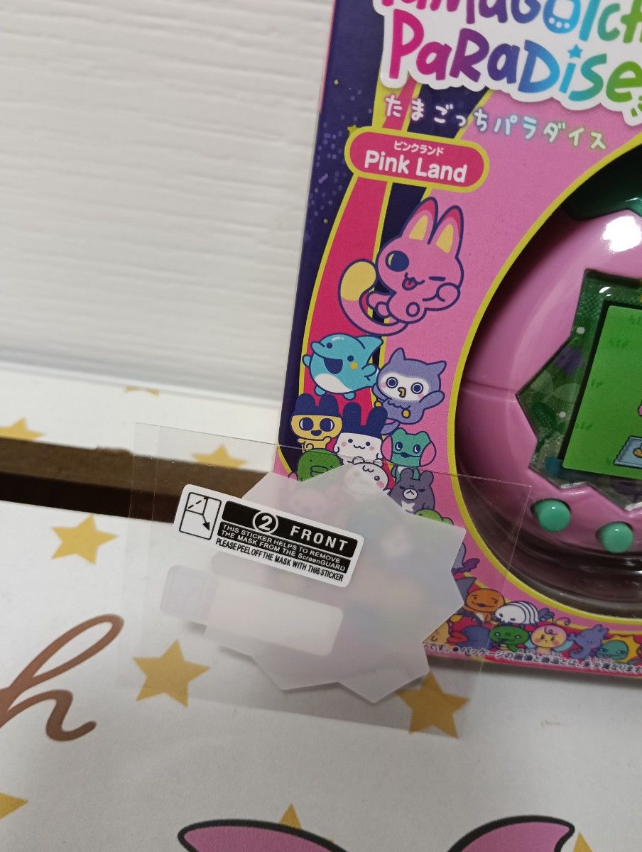 保護フィルム付】たまごっちパラダイス ピンクランド Tamagotchi