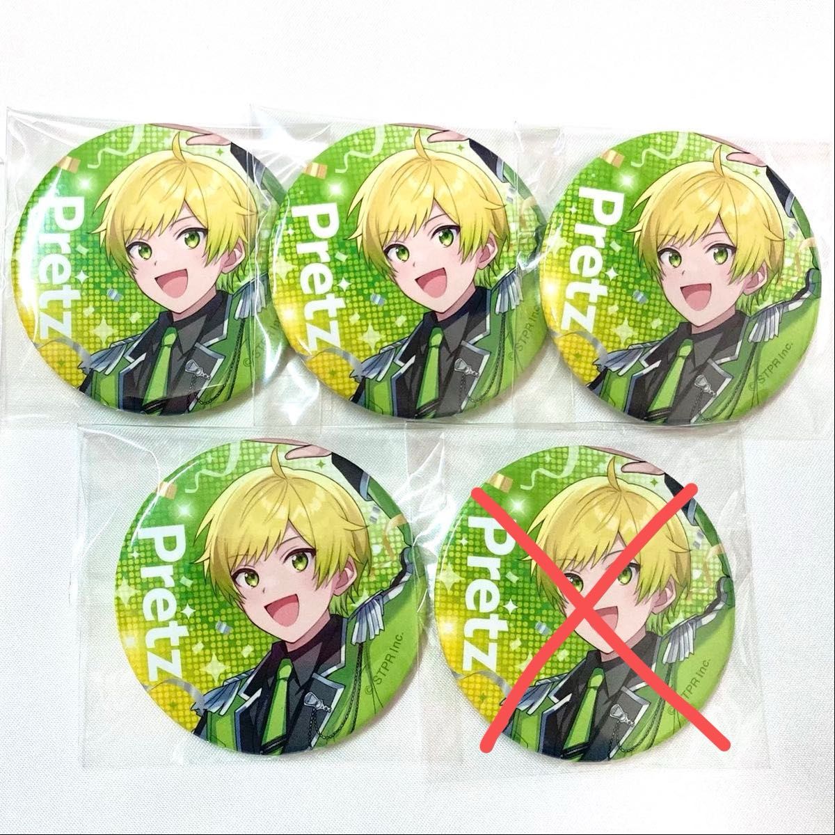 AMPTAKxCOLORS 2025 すとふぇす 缶バッジ ぷりっつくん｜Yahoo!フリマ