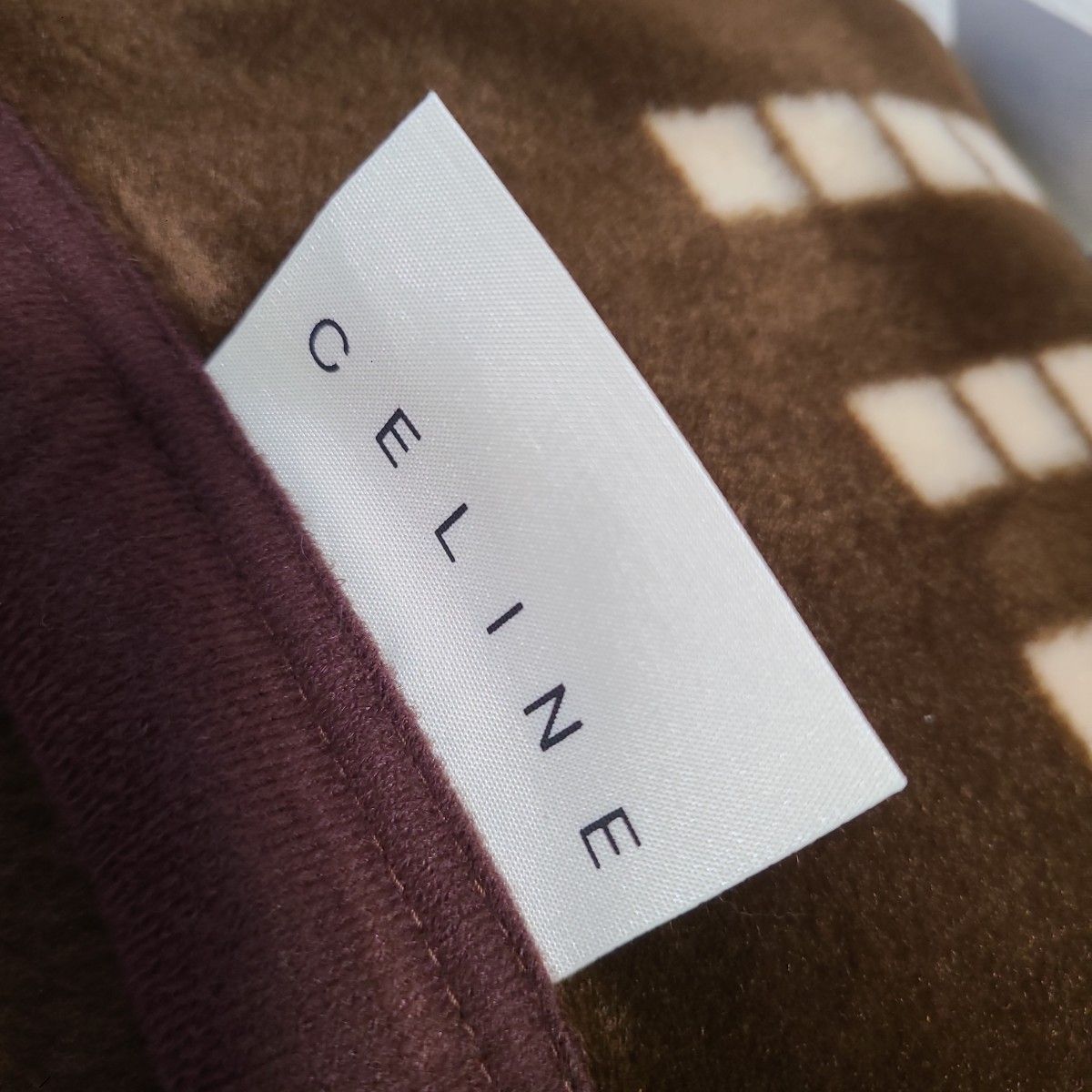 CELINE セリーヌ アクリル ニューマイヤー 毛布 寝具 ブランケット