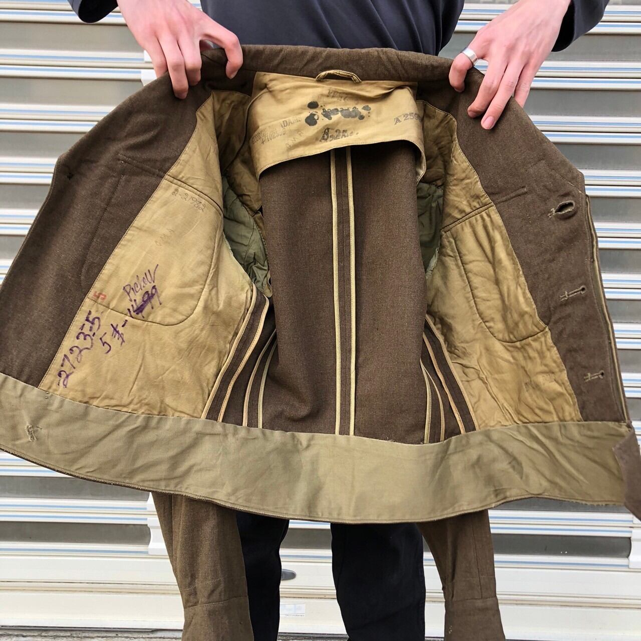 50s 米軍 実物 アイクジャケット ヴィンテージ ウールジャケット WW2