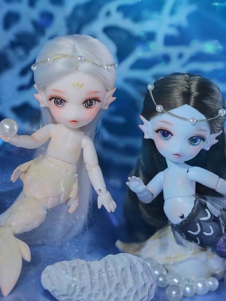 フルセット！14cm！人魚 マーメイド LORELLE 正規品 ドール 球体関節