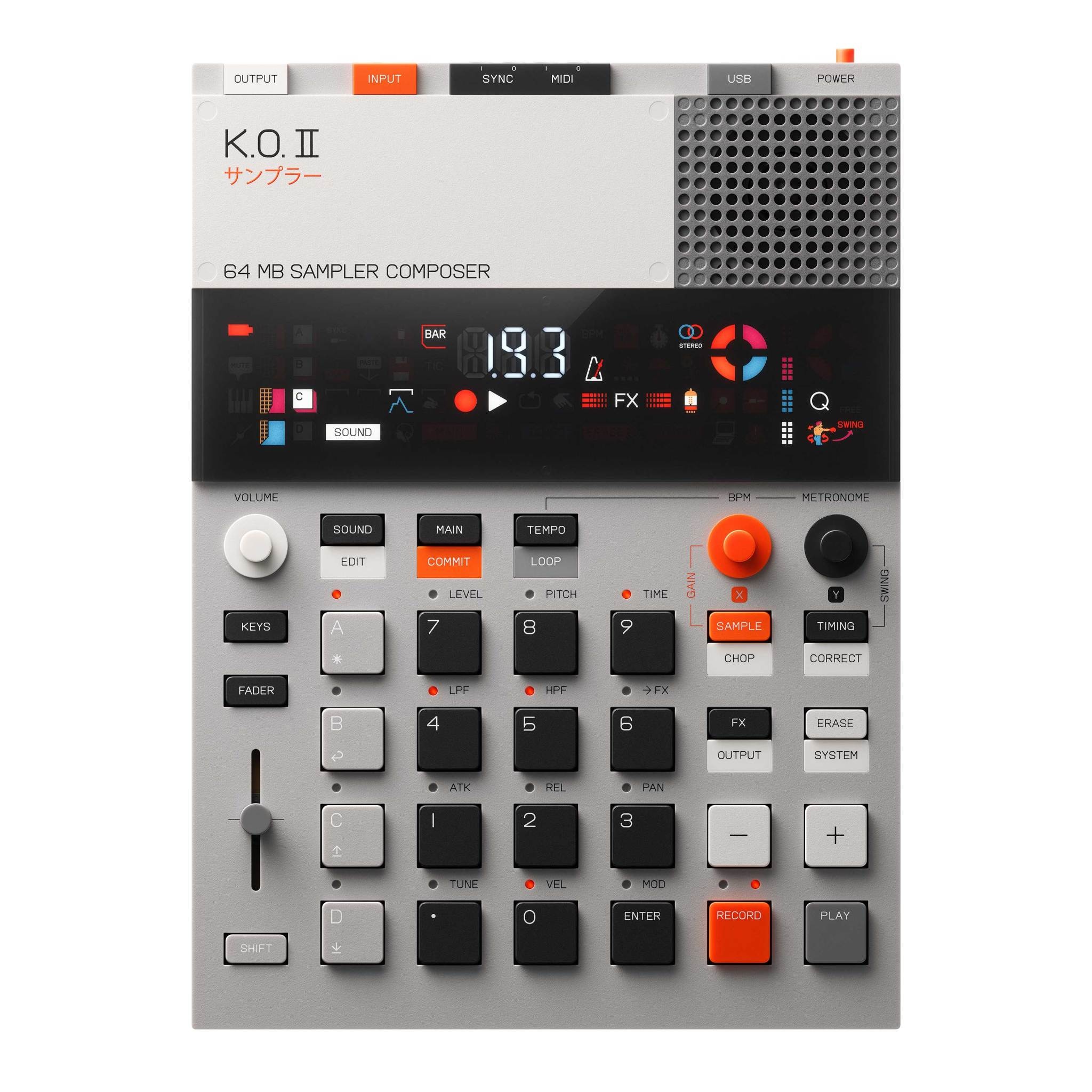 Teenage Engineering EP-133 K.O. II - Powerful Sampler and