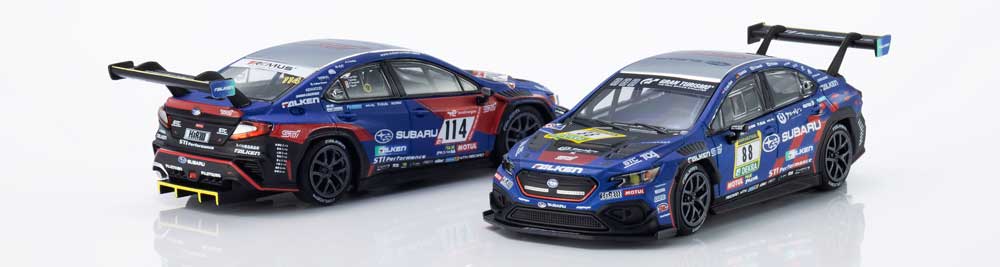 KYOSHO MINI CAR & BOOK No.23/24 SUBARU WRX NBR CHALLENGE 2023/2024