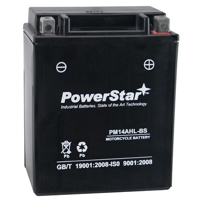 YB14L-A2 Motorcycle Battery for KAWASAKI ZX1100-C Ninja ZX-11