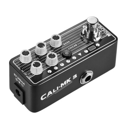 MOOER 008 Cali-MK 3 Electric Guitar Effects Pedal Micro Preamp