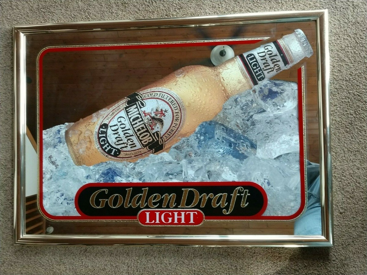 Michelob Golden Draft Light Beer Mirror | eBay