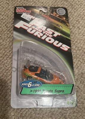 1995 Toyota Supra 1:64 Fast And The Furious Racing Champions