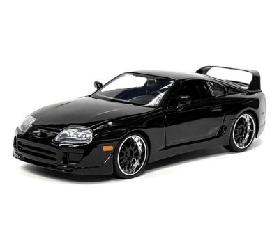 Jada Toys 2023 Fast & Furious Black 1995 Toyota Supra 1:24 Scale