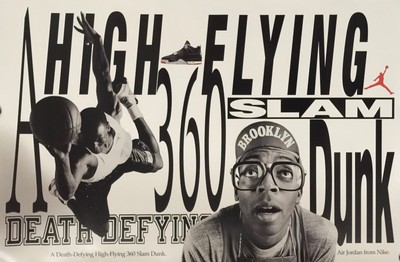 HIGH FLYING SLAM 360 ORIGINAL NIKE ポスター マイケル・ジョーダン