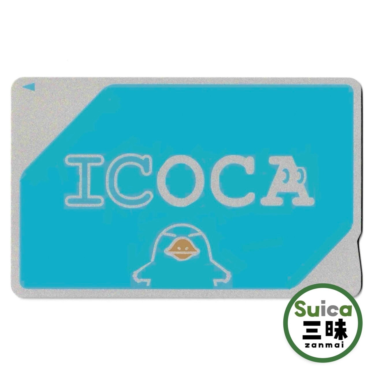 500 pre-charged Brand-new ICOCHAN Normal ICOCA IC card Platypus