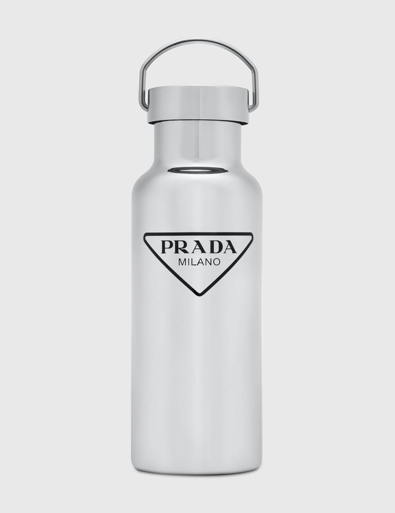 Prada - Stainless Steel Water Bottle (500 Ml) | HBX