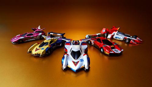 新世紀GPXサイバーフォーミュラ] メタリック仕様に仕上げられた