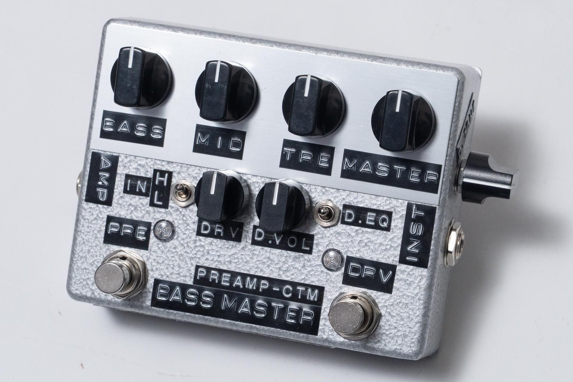 used】Shin's Music / Bass Master Preamp-Custom Silver Hammer【GIB