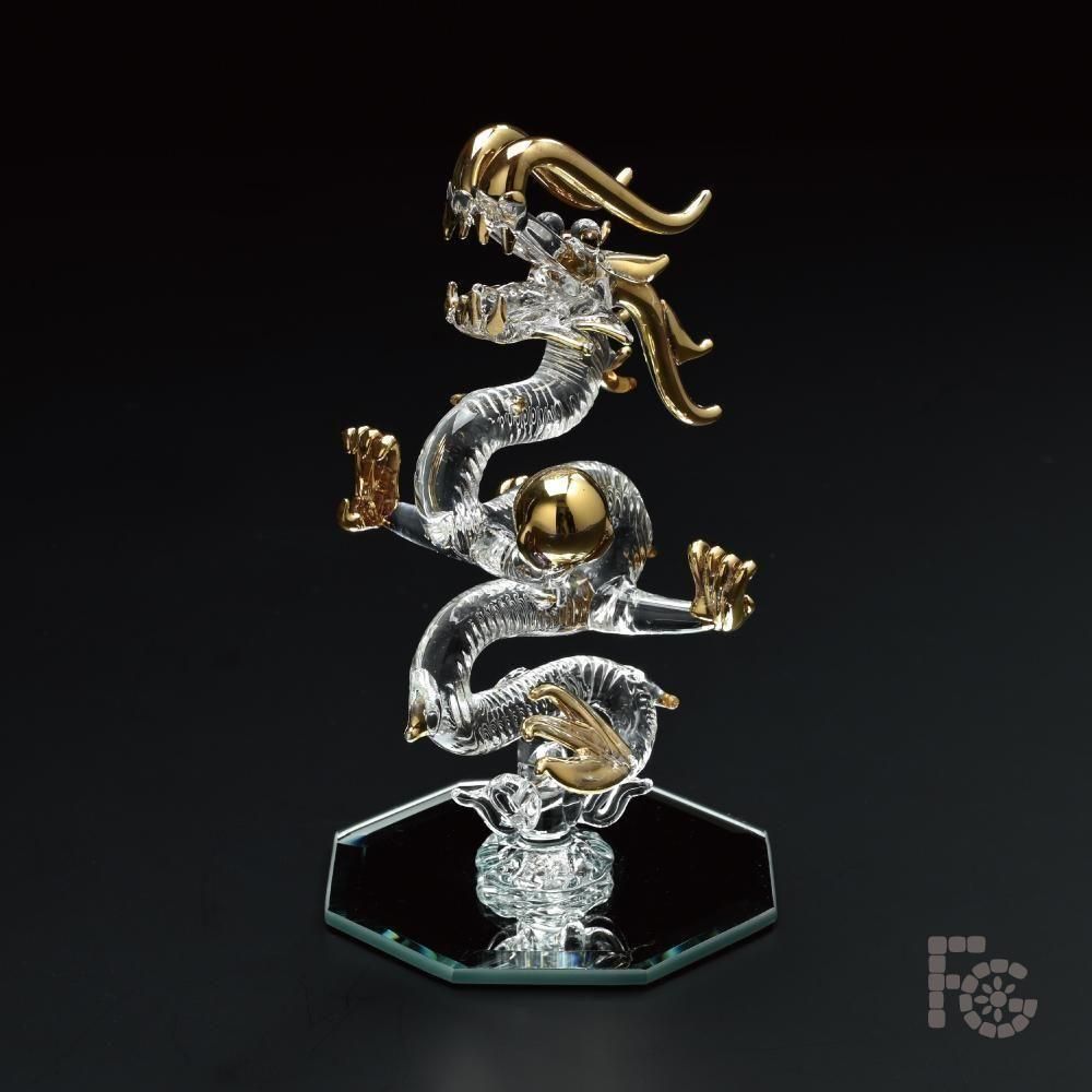 ガラス細工｜昇り龍｜フォーカートグラスワークス
