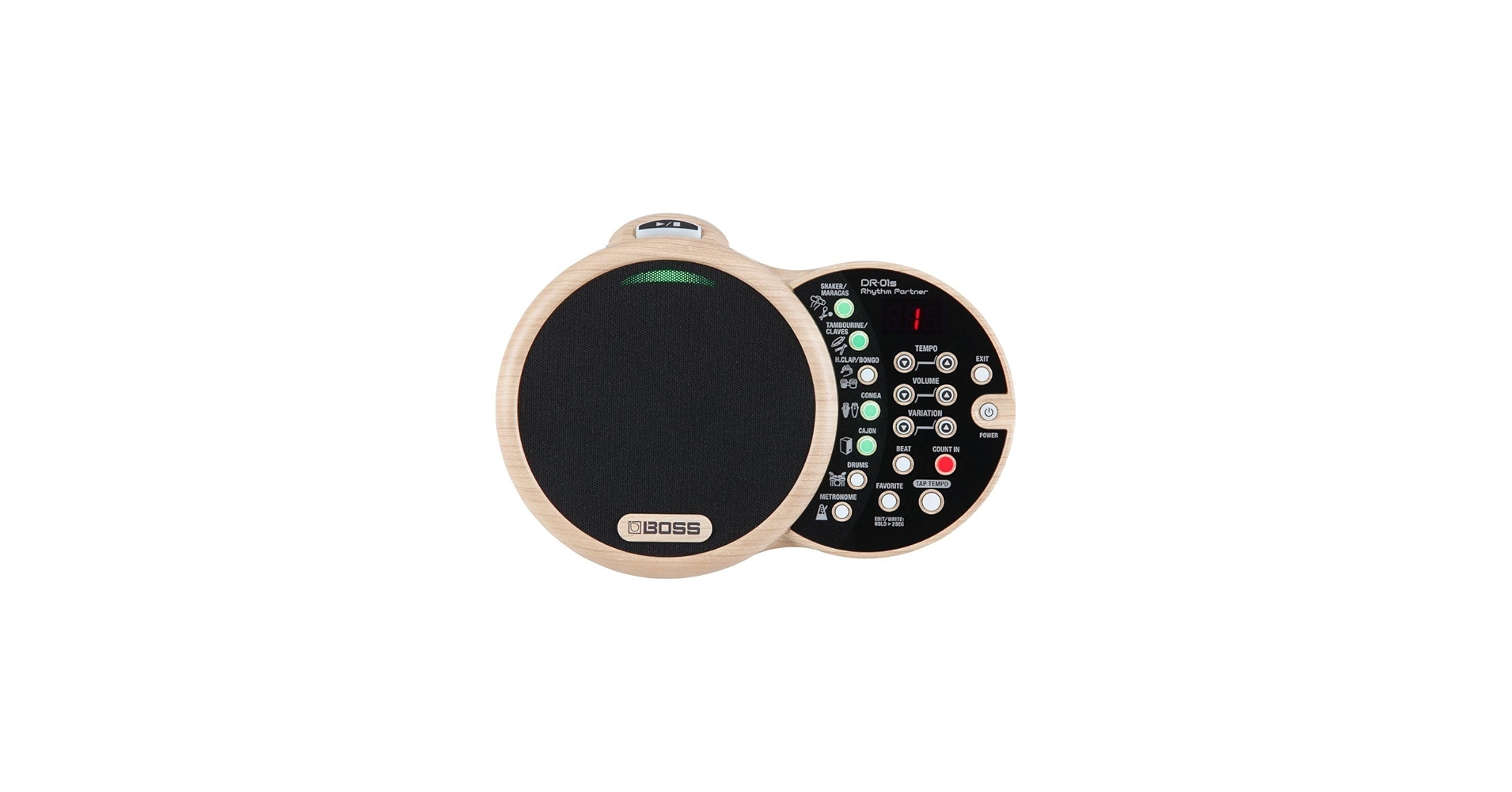 Amazon.com: BOSS DR-01S Rhythm Partner (DR-01S) : Musical Instruments