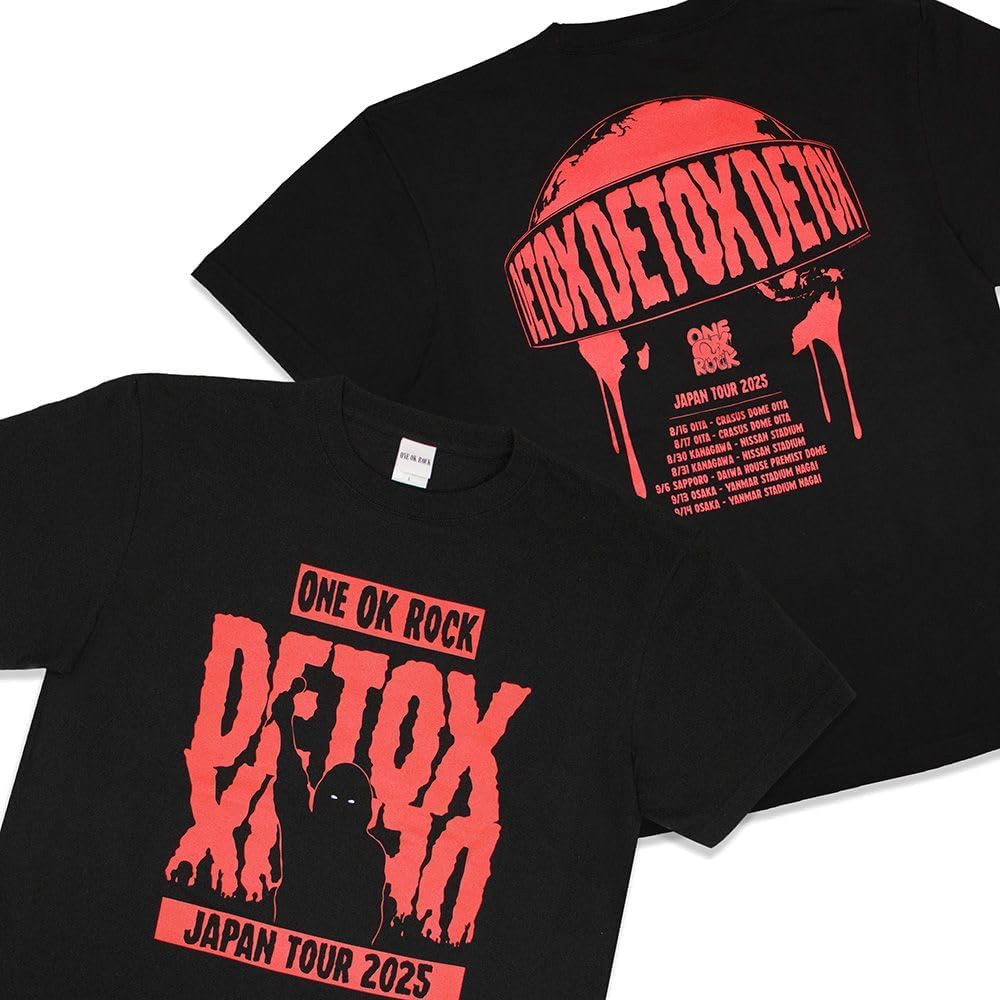 Amazon.co.jp: ワンオクロック ワンオク 2025 DETOX JAPAN グッズ T