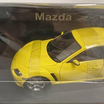 Amazon | AUTOart 1/18 MAZDA RX-8 2003年 RHD Lightning Yellow
