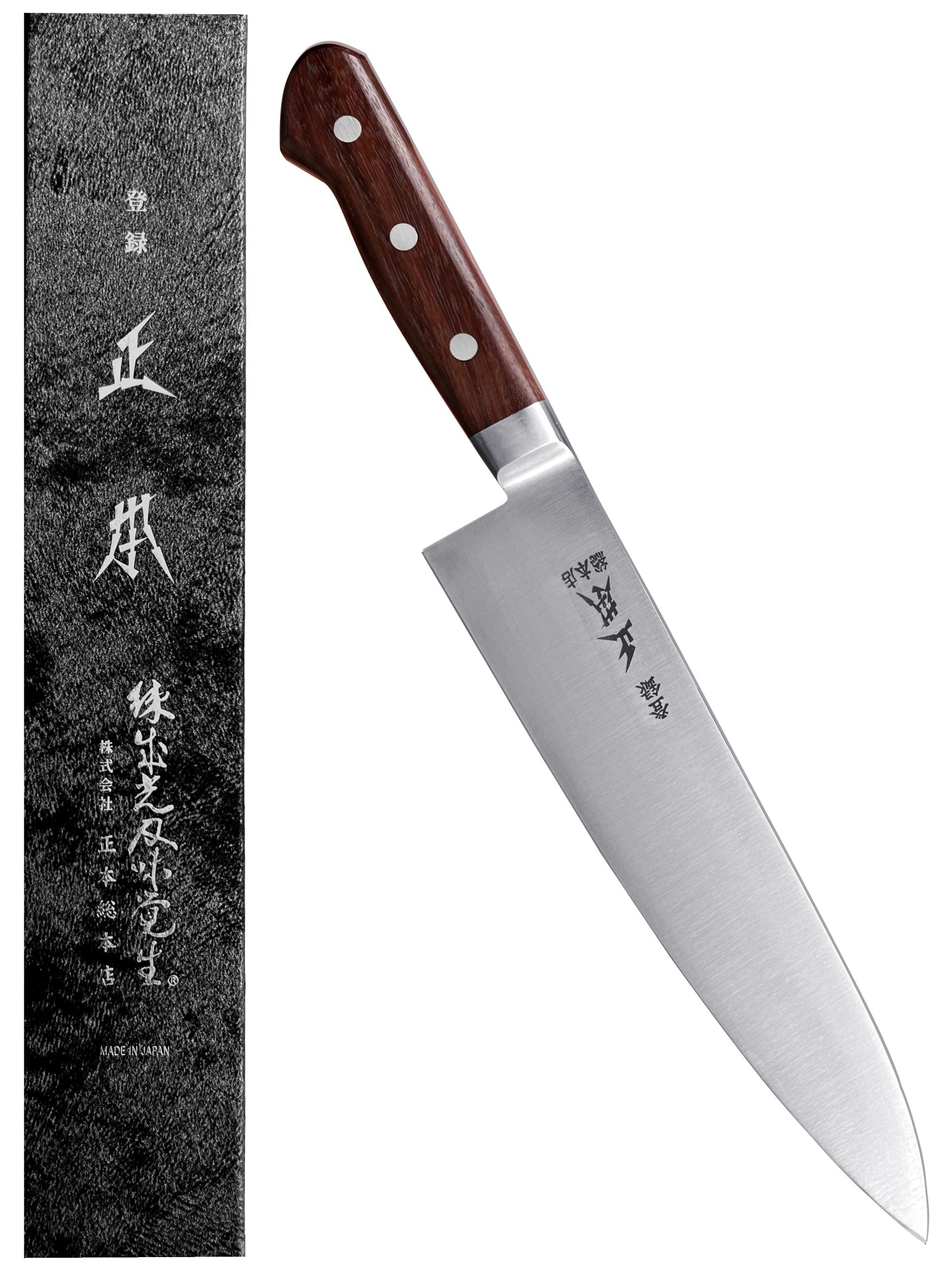 Amazon｜MASAMOTO 正本総本店 最高級炭素鋼 牛刀 21cm ブレード:炭素鋼