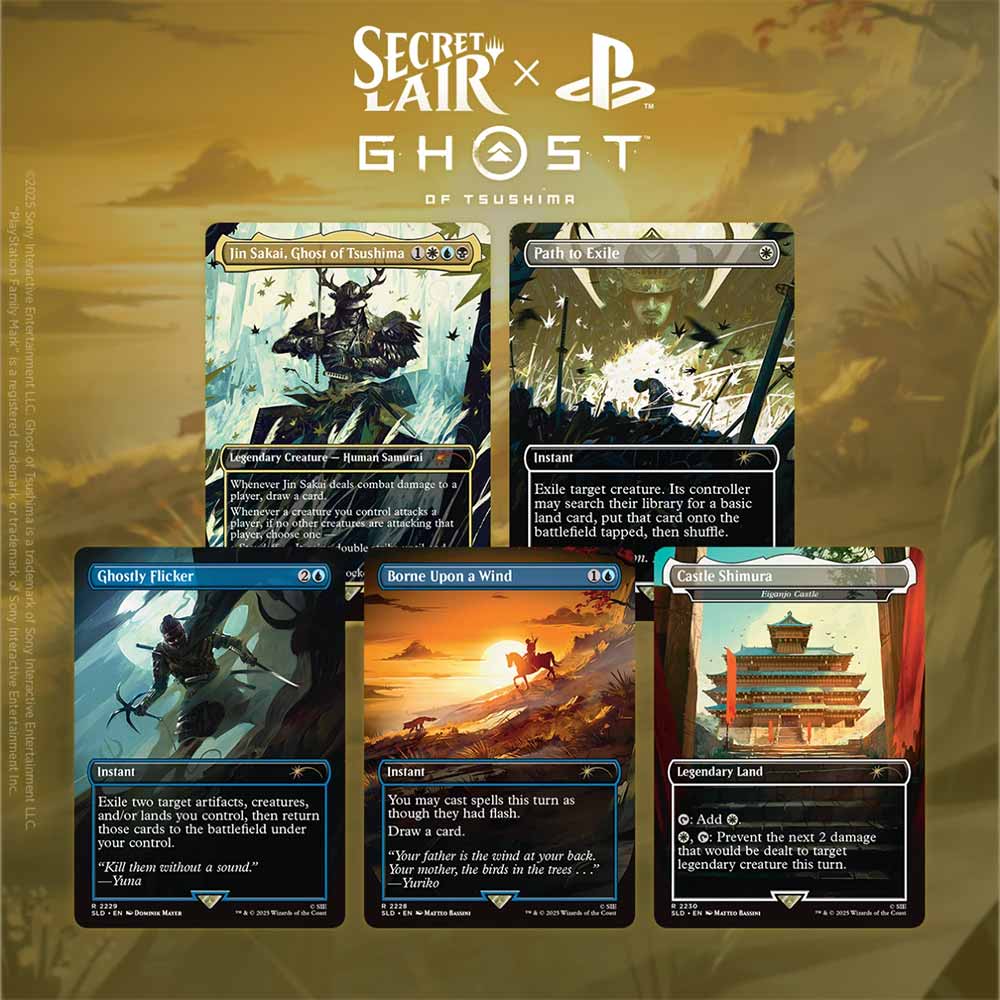 Secret Lair x Ghost of Tsushima 英語版 BOX【MTG】｜マジック・ザ