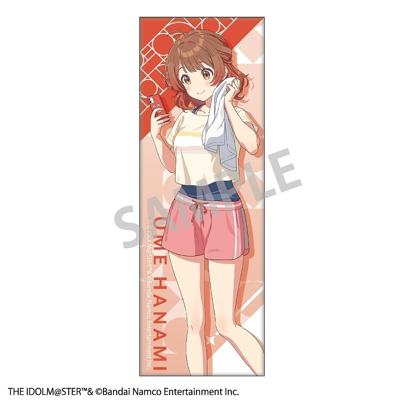 学園アイドルマスター ロングスクエア缶バッジ＿花海佑芽