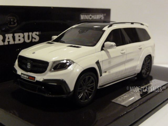 Brabus Mercedes Benz 850 Widestar XL AMG GLS 63 White 1:43