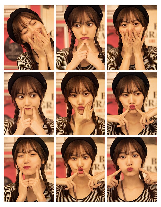 乃木坂46山下美月の1st写真集、先行カット第3弾は“にらめっこ顔”（写真