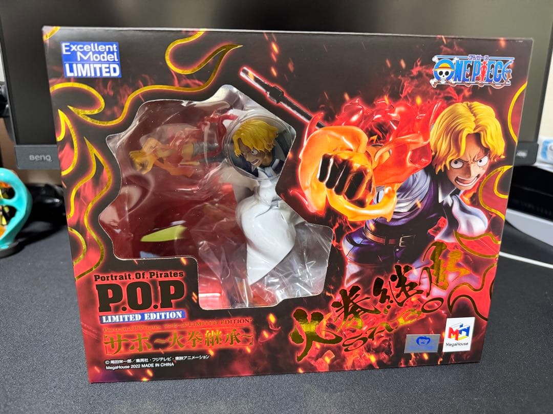 【開封品】POP LIMITED EDITION サボ 火拳継承 デコマスブログレビュー】Portrait.Of.Piratesワンピース “LIMITED