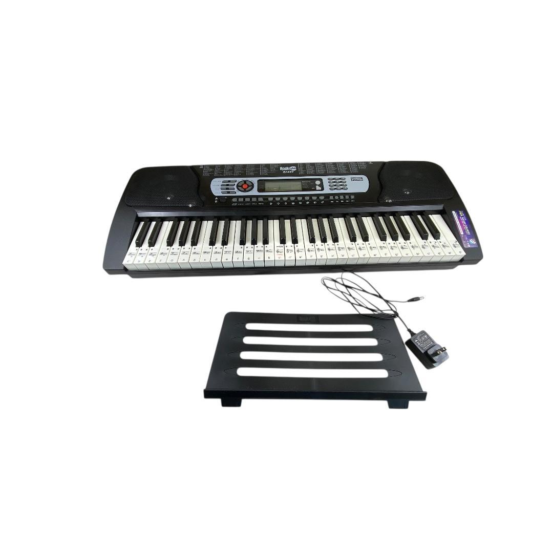 ROCKJAM RJ-654 電子ピアノ54鍵盤 dd330 Amazon.com: RockJam 54 Key Keyboard Piano with Power Supply, Sheet