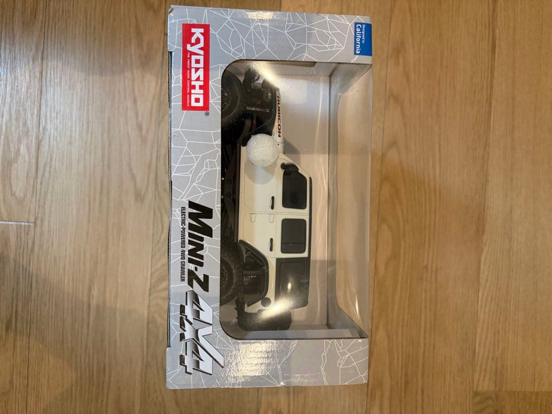 京商 ミニッツ4×4 ジープ ラングラー アンリミテッド ルビコン ホワイト ミニッツ4×4 レディセット ジープ ラングラー アンリミテッド ルビコン