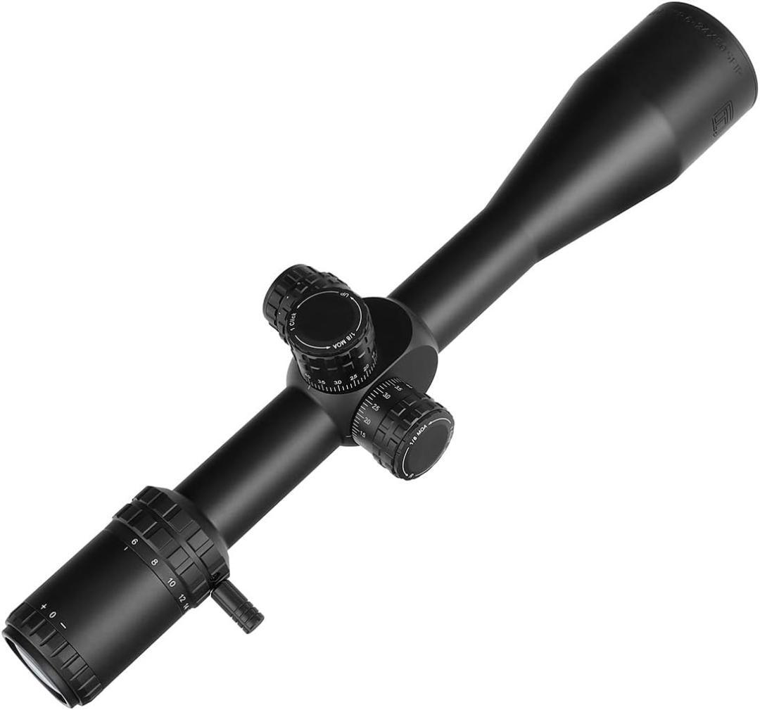 【開封済・未使用】ohhunt 6-24X50 ライフルスコープ 防雲 耐衝撃性 ohhunt® Guardian 6-24X50 FFP ライフル スコープ、サンシェード