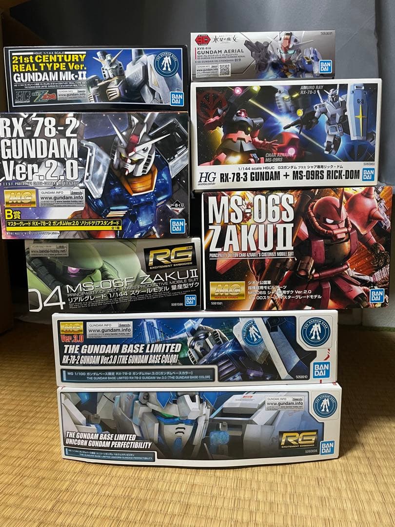 ガンプラキットセット SD RG HG MGモデル（ガンダムベース限定商品有り） 新商品紹介】「HG 1/144 ガンダムベース限定 ゼータガンダム[U.C.0088
