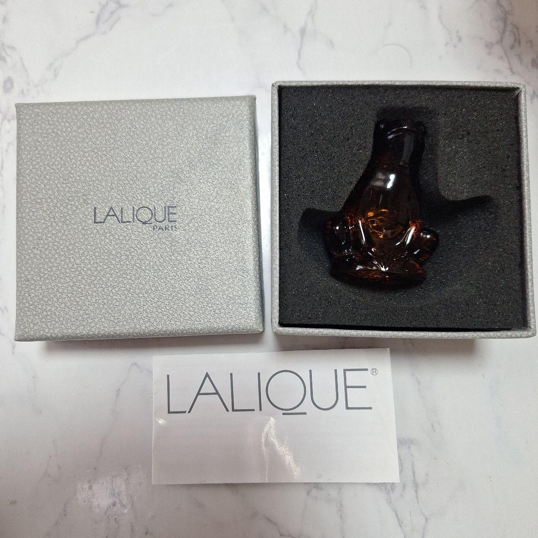 LALIQUE 琥珀色 カエルの置物 ラリックのカエル♪ | 岡山拠点のトミヤコーポレーション公式ショップ