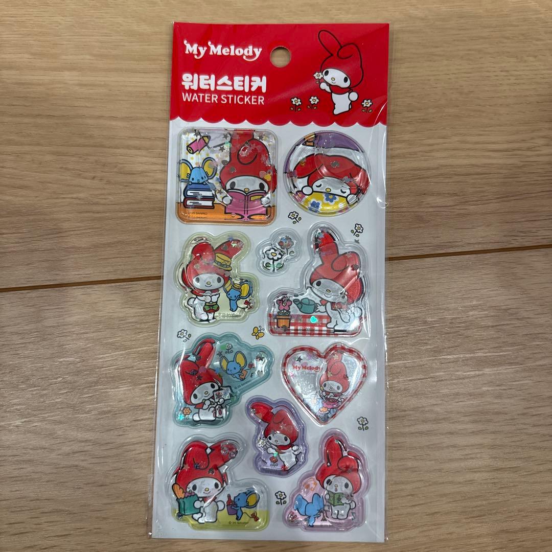 正規品】マイメロ ミッフィー ウォーターシール ボンボンドロップ