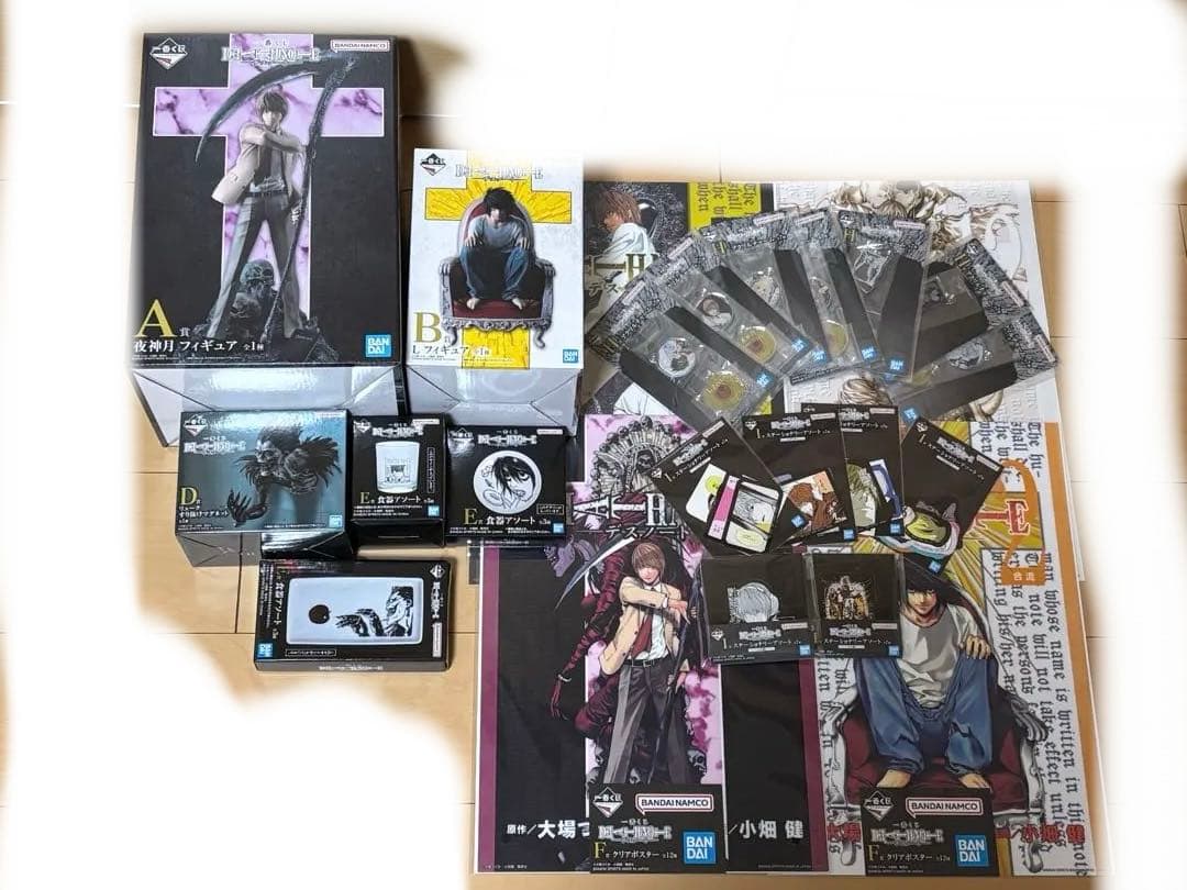 DEATH NOTE 1番くじ　デスノート　セミコンプリートセット 一番くじ DEATH NOTE｜一番くじ倶楽部｜BANDAI SPIRITS公式 一番くじ