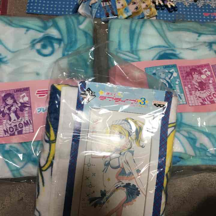ラブライブ！ 絢瀬絵里 バスタオル＆ブランケット グランブルーファンタジー×ラブライブ！ バスタオル μ's 絢瀬絵里