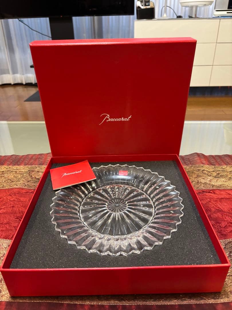 未使用 Baccarat バカラ ミルニュイ プレート 21cm 皿 食器　⑤ 楽天市場】Baccarat バカラ ミルニュイ プレート 26cm 2104544