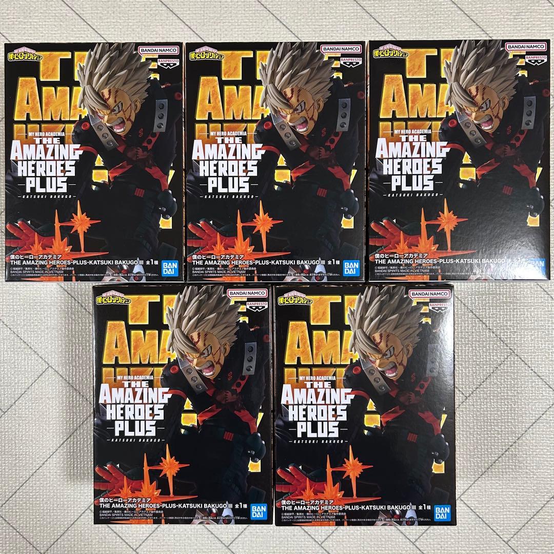 僕のヒーローアカデミア THE AMAZING HEROES 爆豪勝己フィギュア Amazon | バンプレスト 僕のヒーローアカデミア THE AMAZING HEROES