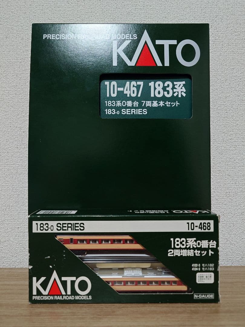 KATO 10-467、468 183系0番台 基本増結 9両セット Amazon | KATO カトー 10-467・10-468 183系0番台 7両基本セット＋2両
