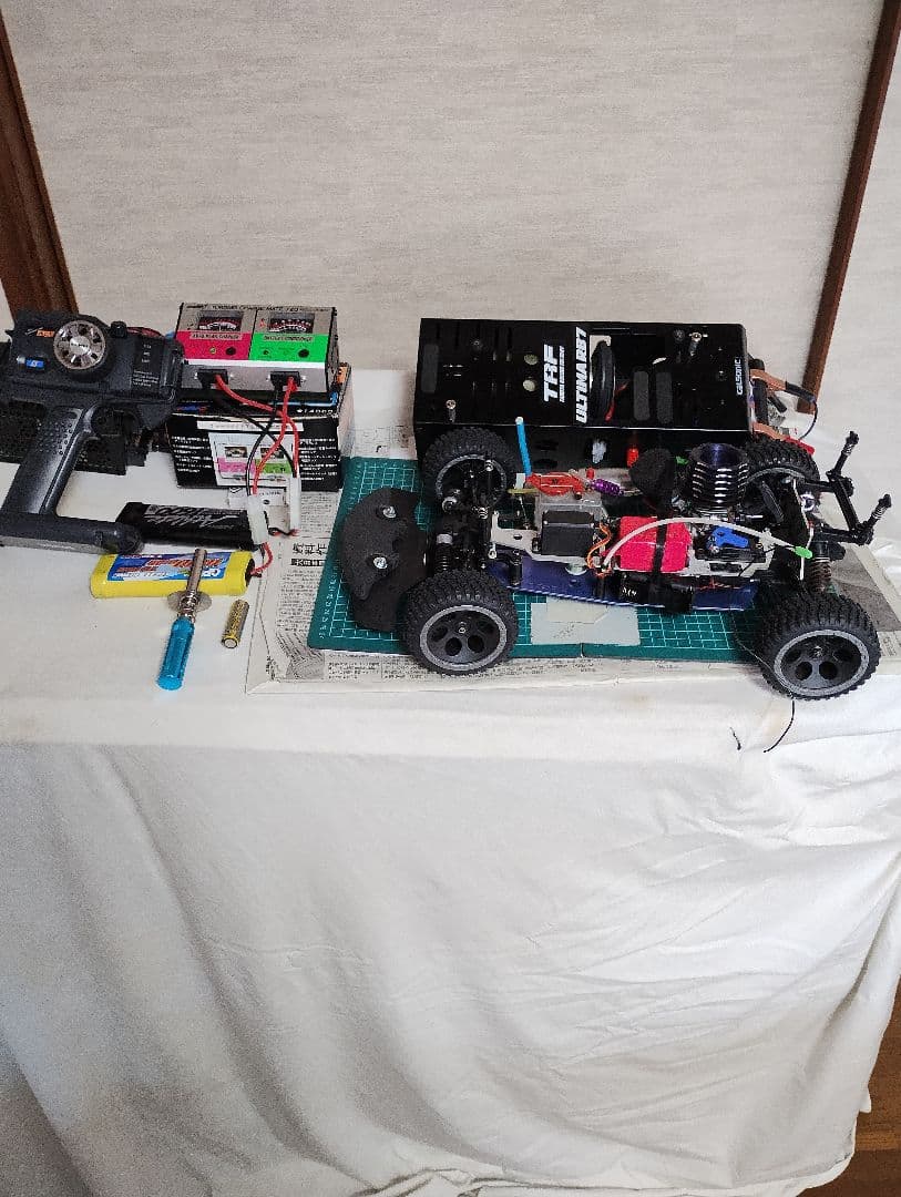 始動・稼働確認済み、京商製２速式エンジン ラジコンカー 本体と付属品 種類が豊富な老舗ホビーショップ マルサンホビー｜静岡県沼津市