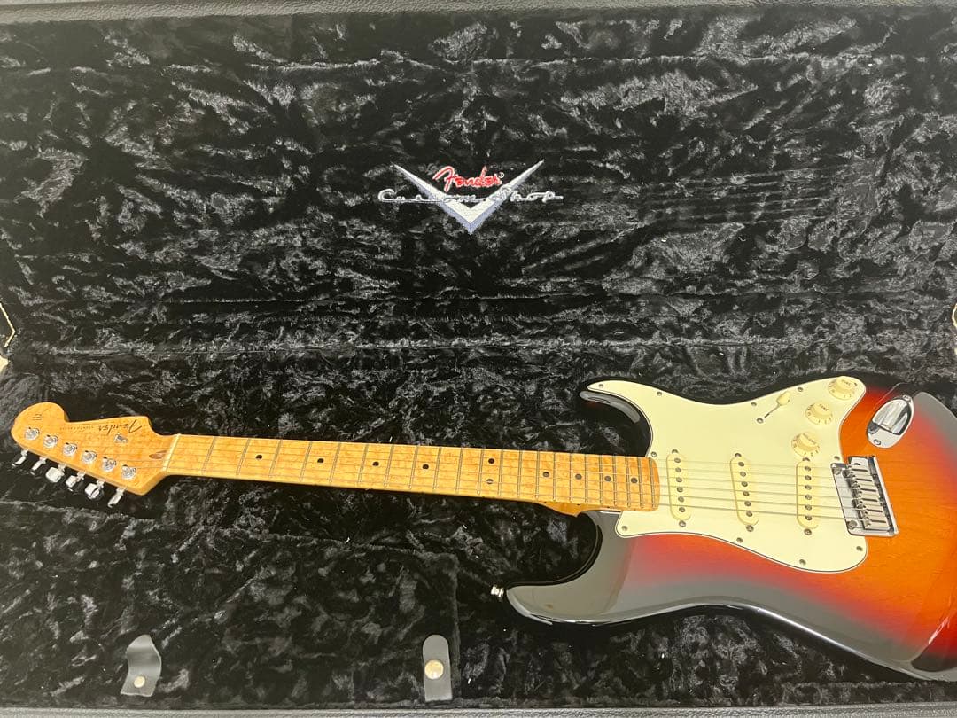 Fender custom shop stratocaster バーズアイ Fender Custom Shop American Custom Stratocaster NOS 1-Piece