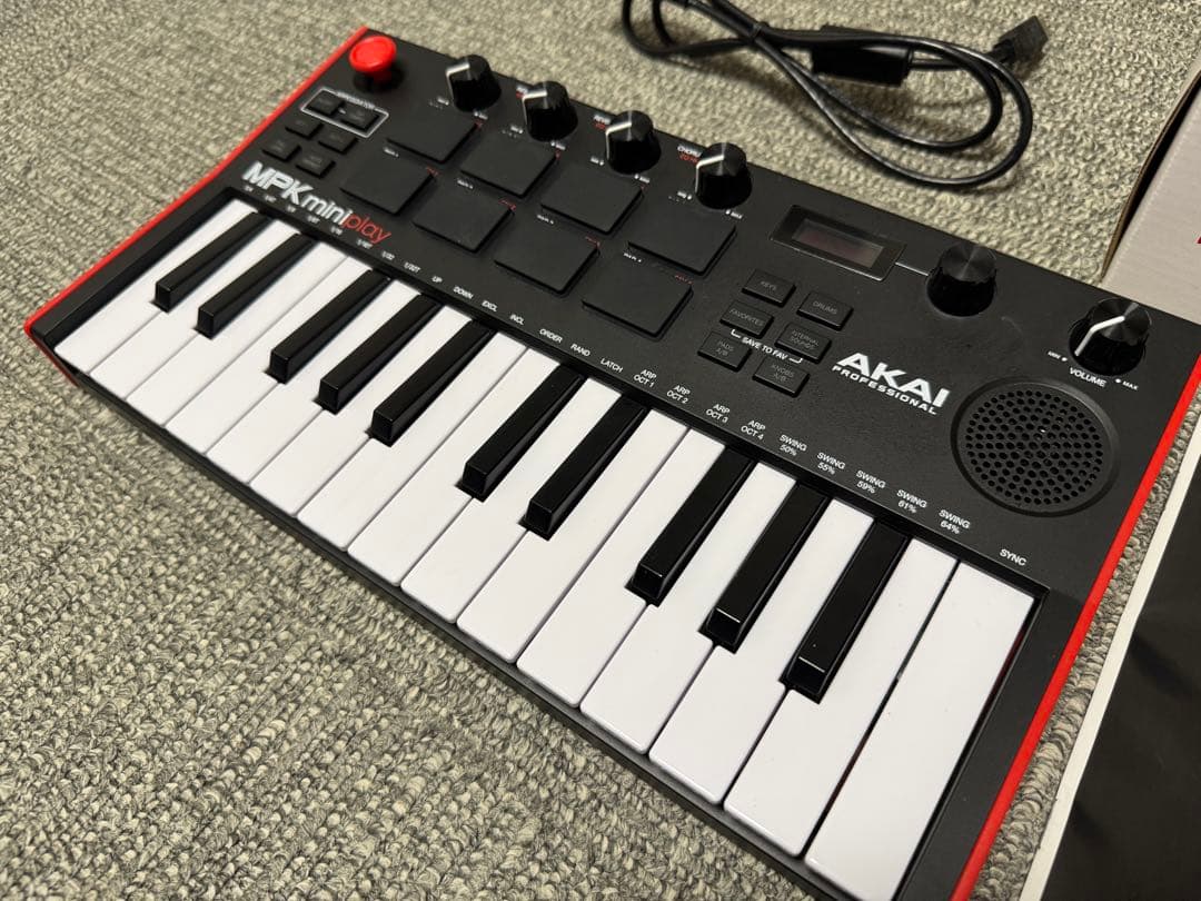 AKAI MPK mini play 25鍵 MIDIキーボード 製品情報：MPK Mini Play：AKAI professional