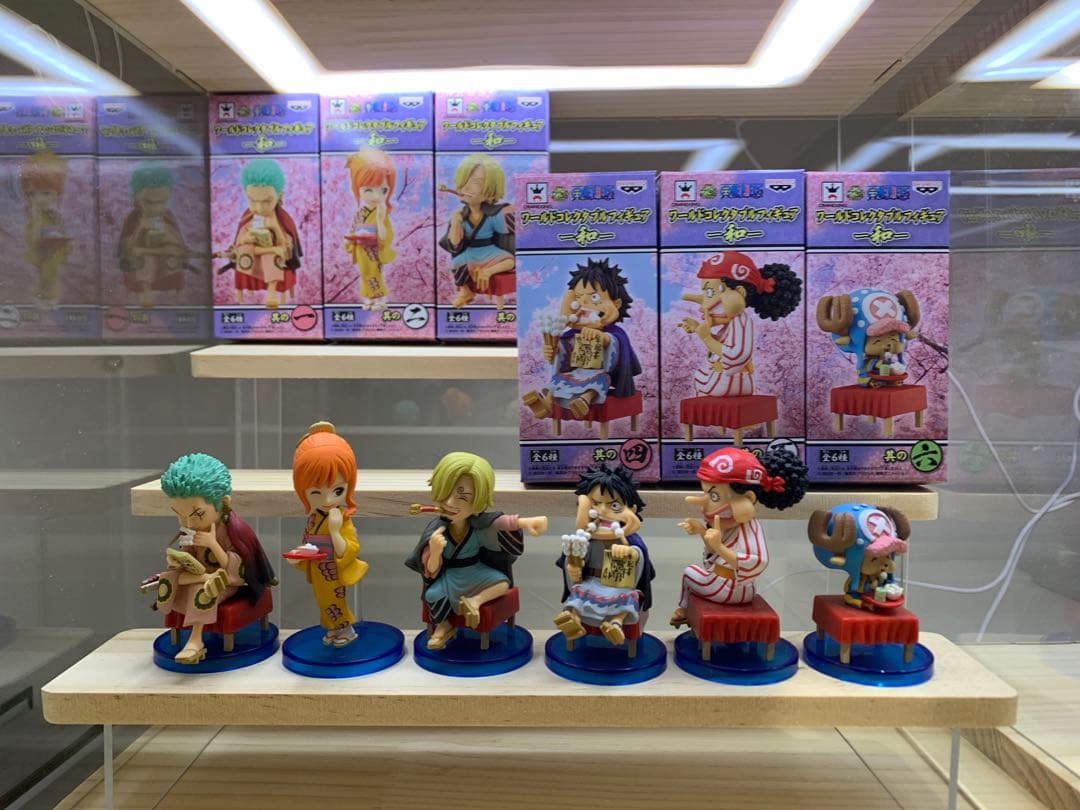 【希少】ワンピース ワールドコレクタブルフィギュア WCF ワーコレ　和 全6種 ワンピース ワールドコレクタブルフィギュア ワノ国1 全6種セット : 御
