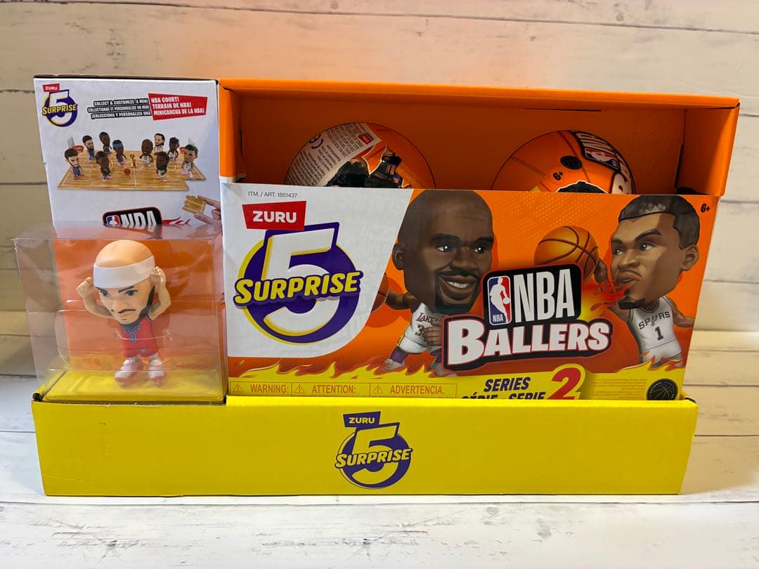 ★新品未開封★NBA BALLERS 5サプライズ シリーズ2 16個＋おまけ付 ☆新品未開封☆NBA BALLERS 5サプライズ シリーズ2 16個＋おまけ付