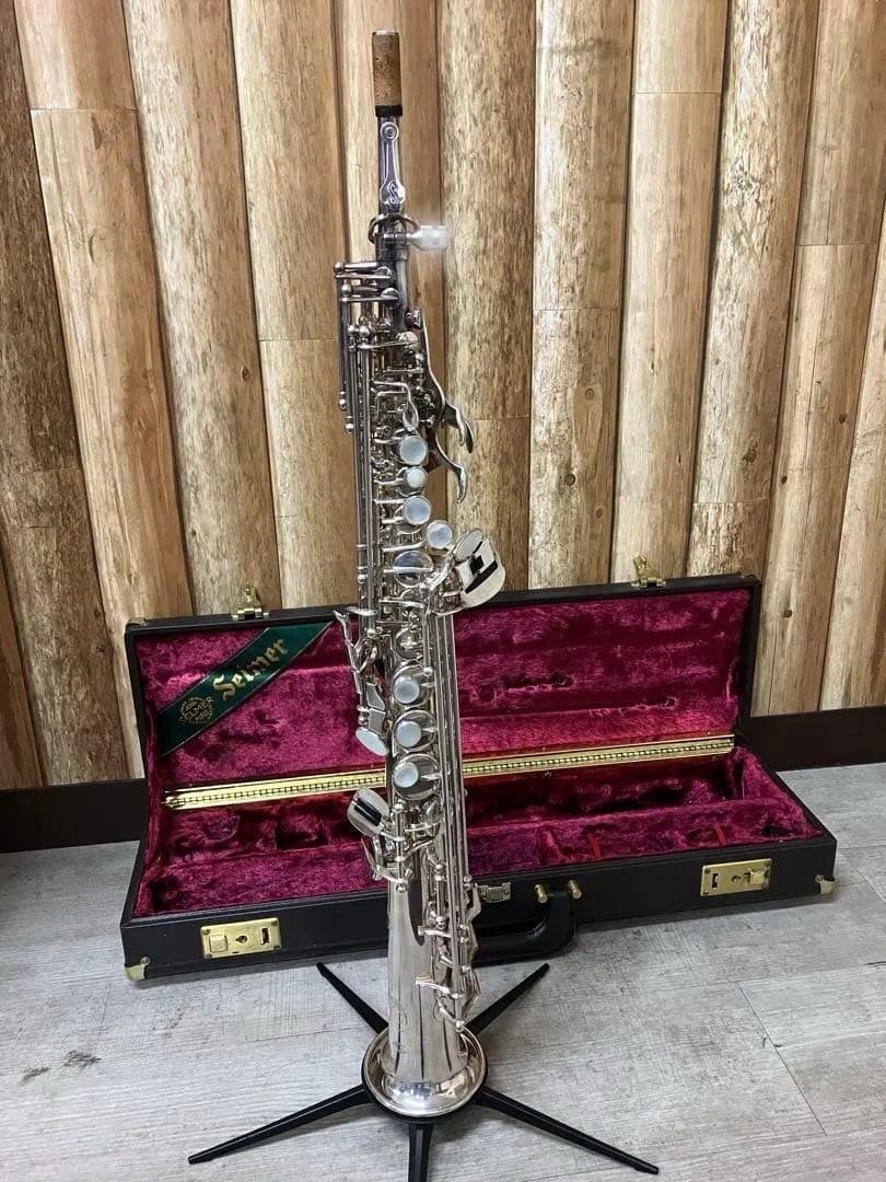ソプラノサックスSelmer SeriesIII シルバープレート　49万番台 ソプラノサックスSelmer SeriesIII シルバープレート 49万番台|mercari